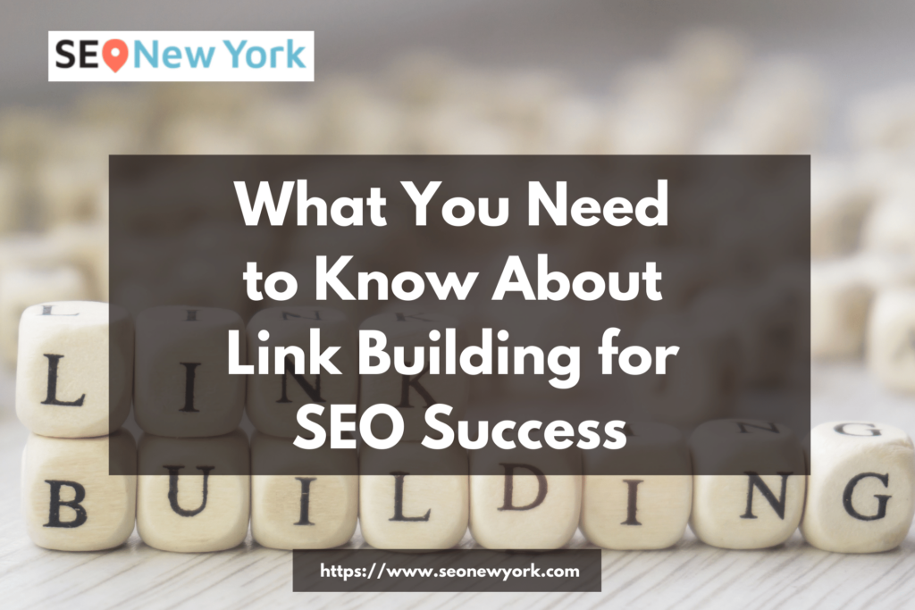 link building for seo